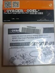 Voyager PEA074 1/35 Panzer A/D Schurzen Kursk Armored Fenders Skirts Photoetch