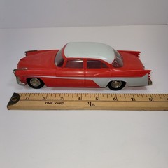 *RARE Jo- Han 2-TONE RED/WHITE! “1956 DESOTO HARDTOP” PROMO MODEL CAR 2942B53