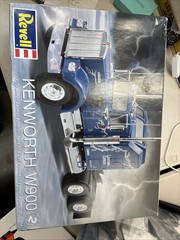 Revell Kenworth 1:25 Model Kits – 851507 Opened But Not Used Parts In Sealed Bag