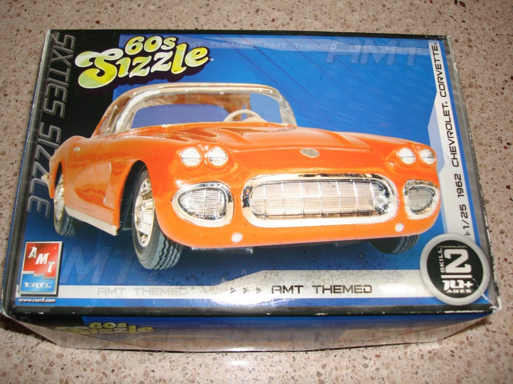 2007 NIB AMT/ERTL 60’s Sizzle 1962 Chevrolet Corvette 1/25 10+