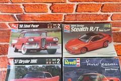Revell MPC AMT Car Model Kit # 30032, 30046, 8072, 6310, 842/12, 85-2192 SEALED