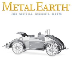 Fascinations Metal Earth Beach Buggy Classic Car Laser Cut 3D Model