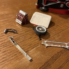 1955 CADILLAC EL DORADO 1932 Ford MODEL KIT Lot Trailer