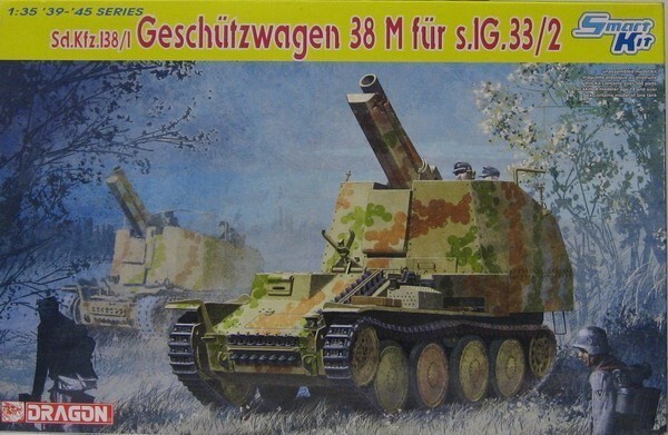 DRAGON 6429 1/35 Sd.Kfz.138/1 “ Geschutzwagen” 38M fur s.IG.33/2