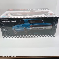 AMT 1967 Chevelle SS-396 1/25 Model Kit Sealed Retro Deluxe 75th Anniv