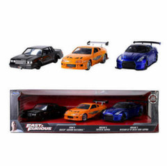 Fast & Furious Diecast Set Buick Grand National Toyota Supra Nissan