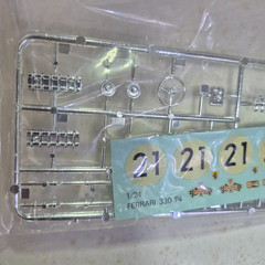Union Model 1/24 scale Ferrari 330 P4 Plastic Model Kit　From Japan