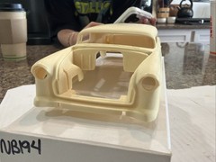 JIMMY FLINTSTONE 1955 CHEVY CHOPPED WAGON RESIN BODY! CIRCA 90’s-2000’s! VMCP!