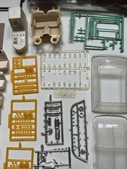 Vintage Model Car Parts Lot Bodies Glass Chrome Interiors Parts MPC AMT Revell