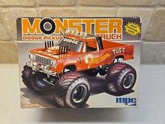 MPC, Monster Dodge Pickup Truck, 1/25, Rare kit, Complete !!Sealed Inside!!