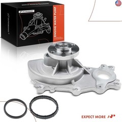 A-Premium Engine Water Pump with Gasket Compatible with Ford F-150 2011-2016,