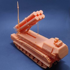 1/72/87/144 Russian Beech M3 Missile Launcher Vehicle Kit Model Kit Unpainted