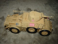 Built Vehicle/Tank 6 inches long Well Built & Painted Excellent Cond Nice Detail