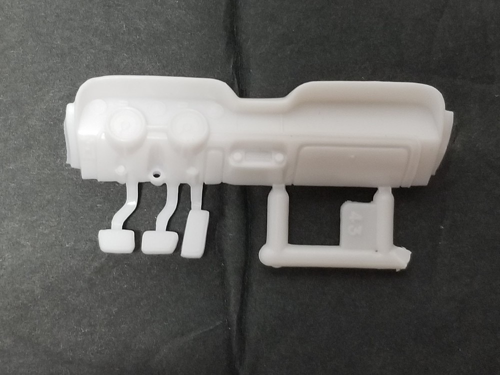 67 Shelby GT350 DASH from AMT 1:25 Model Kit 1967 Ford Mustang
