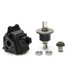 RC Car Differential Transmission Upgrade Kit Metal Case for WLtoys 144001
