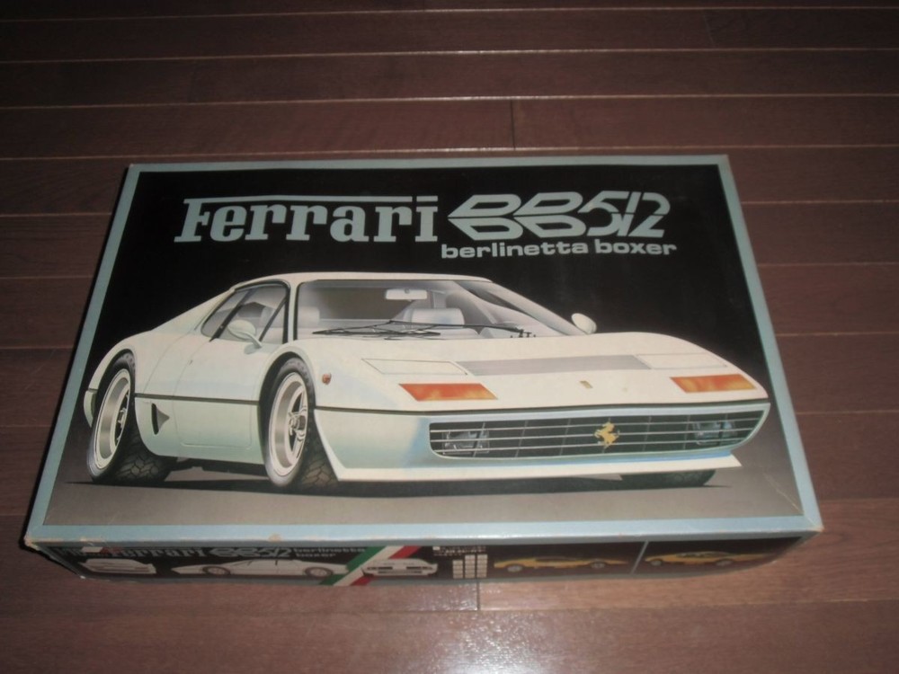 Super Large Kit 1/16 Ferrari BB512 Berlinetta Boxer Fujimi Motorized