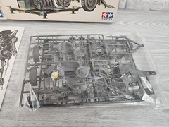 Tamiya 1:35 German 20mm FLAKVIERLING 38 MITSd.Ah.52 Plastic Model Kit MM191