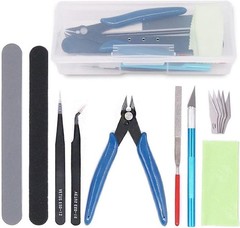 Comprehensive 9-Piece Model Tool Set for Beginners – Build & Repair with Ease