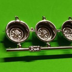 1972 GMC Jimmy Blazer 4×4 1/25 AMT Chrome Deep Dish Rims Reverse Steelies Truck