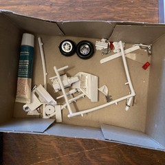 Partially Assembled IMC Ford GT Racing Model Car Kit ~ See Photos