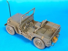 1/35 scale U.S. Willys MB 3D Etched Detail Up Set for Tamiya