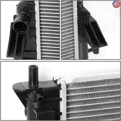 DNA Motoring DPI 2789 1-Row Aluminum Core Radiator Compatible with 05-14