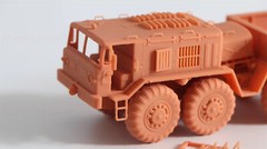 3d Printed 1/72/87 Soviet MAZ-537L Heavy-Duty Truck ﻿Unpainted Kit