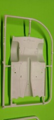 1951 Henry J 1/25 427 Gasser Drag Race Car Floorplan Roll Bar Seat Model Car