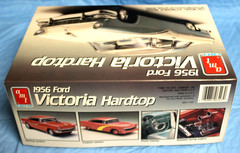 AMT ERTL MODEL CAR KIT 1/25 SCALE 1956 FORD VICTORIA HARDTOP BAGGED DATED 1989