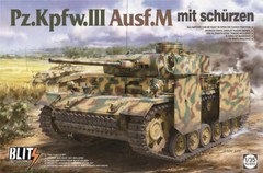 Takom 1/35 PzKpfw.III Ausf.M mit Schurzen