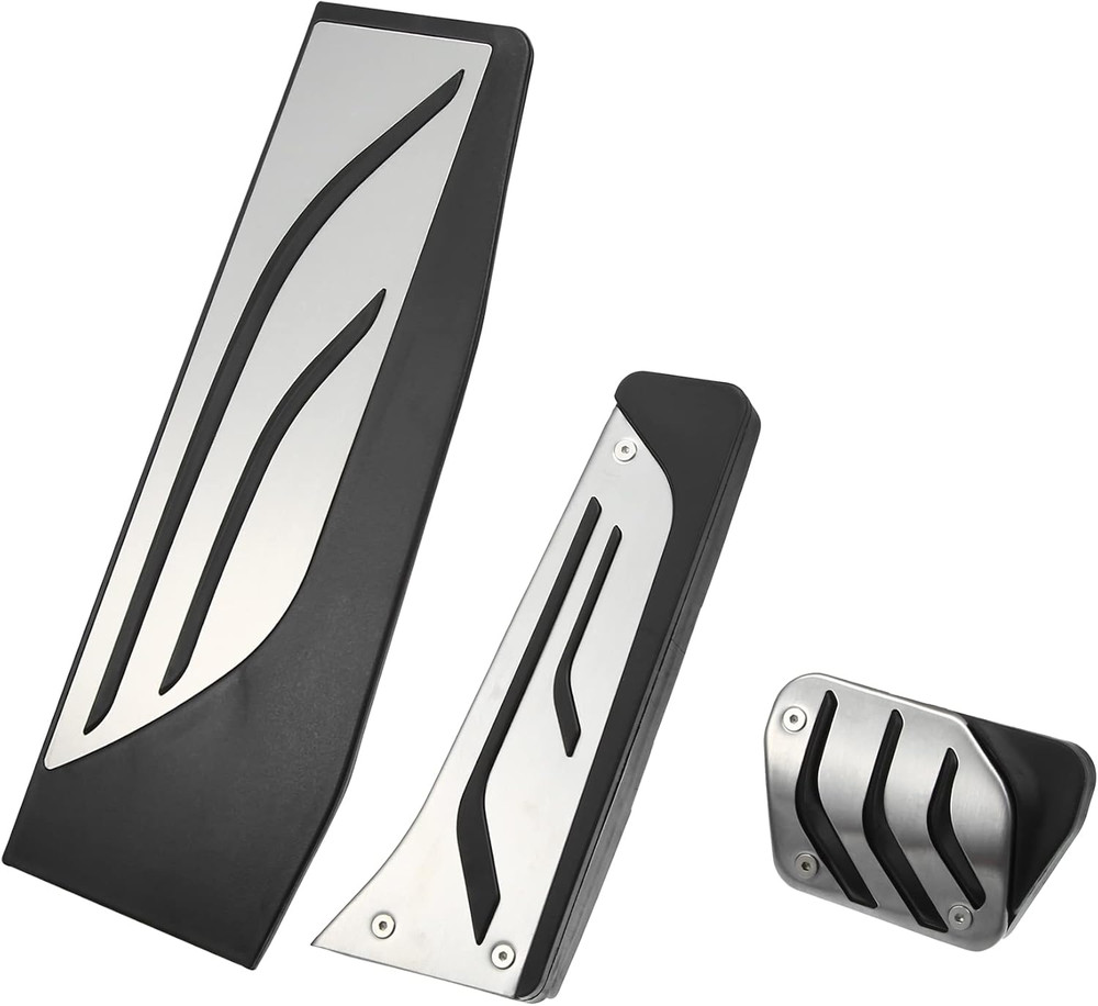 3Pcs Accelerator Pedal and Brake Pedal Cover Set for BMW 1 2 3 4 Series F20 F21