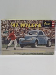 ’41 WILLYS Revell VINTAGE Original 1963 ISSUE COMPLETE & IN EXCELLENT CONDITION