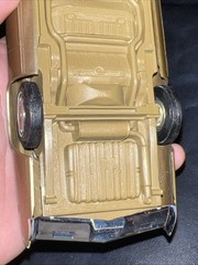 Jo-Han 1969 Cadillac Eldorado Metallic Gold Promo Car Model 1/25