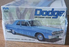 MOEBIUS MODELS: “1965 Dodge Coronet Sedan” Model Kit Factory Sealed- 2024