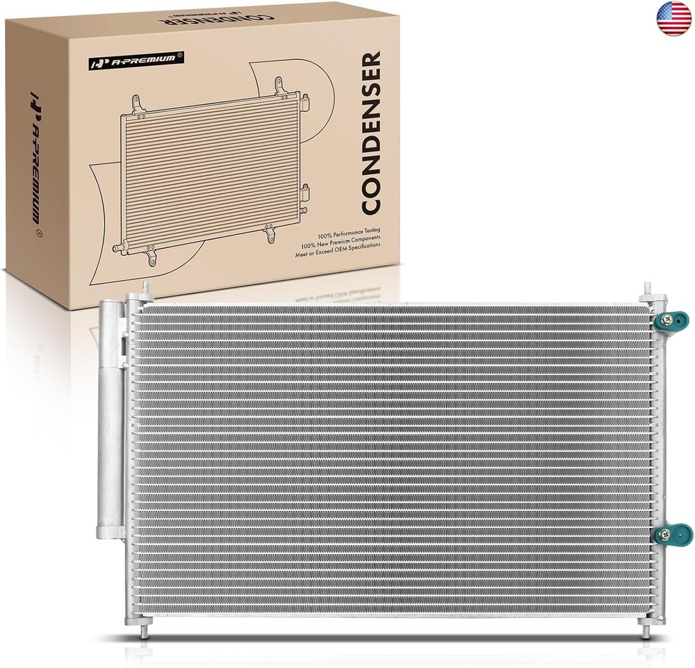 A-Premium Air Conditioning A/C Condenser Compatible with Toyota Corolla