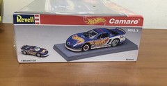REVELL AVON HOT WHEELS CAMARO 1/64 SCALE MODEL WITH DISPLAY STAND SEALED