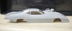 1/24 scale resin 3d printed 1969 Camaro Blown Pro Mod drag body model slot car