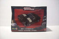 Revell FAST & FURIOUS DOM’S ’71 PLYMOUTH GTX, Factory Sealed, 1/25, 2020, READ!