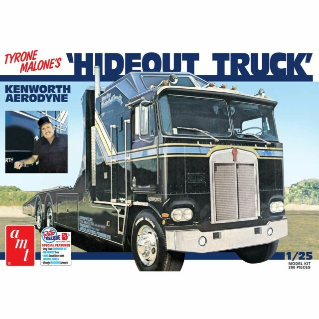 AMT 1/25 Hideout Semi Transporter Kenworth Tyrone Malone KIT#1158 ~NEW in BOX