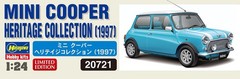 Hasegawa 1/24 Mini Cooper Heritage Collection 1997 Plastic Model 20721 (Car)