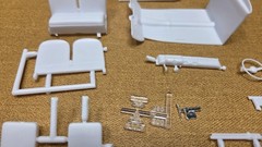 1940 FORD Standard Coupe INTERIOR 1/25 Scale Monogram NEW Model PARTS