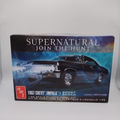 AMT 1967 Chevy Impala Supernatural Model Car Kit Black New Opened Box Package