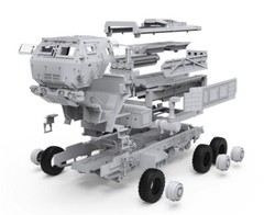 MENG 72004 1/72 U.S. M142 HIMARS High Mobility Artillery Rocket System Model Kit