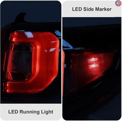 Tail Lights Outer Assembly Compatible with 2013-2016 GMC Acadia 2017 Acadia
