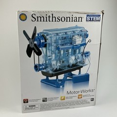Smithsonian Motor Works Engine Model Kit – Blue 49013