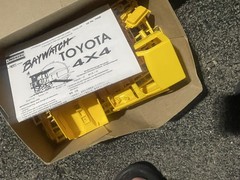 Lindberg Baywatch Beach Patrol Toyota Pickup 1:20 Model Kit 72588 Vintage