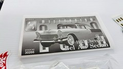 AMT 1955 Chevy Bel Air Millenium 1/25 Open But Complete See Photos