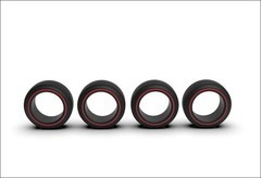 1:8 Set Of 4 Redline tires for 52 mm wheel