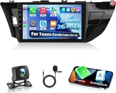 [2+64G] NHOPEEW for Toyota Corolla Levin Car Radio 2014-2017 with Wireless