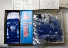 Mitsuwa Model Renault Alpine A44 1 /28 Scare Racing Car Plastic Model Kit Vintag